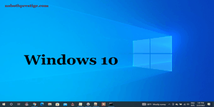 Windows 10 Course Lesson 1