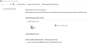 BitLocker Windows 10 and 11