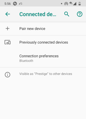 pair Bluetooth to share internet