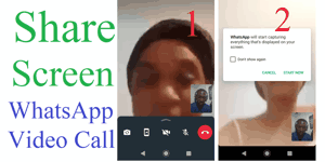 How to Share Your Screen in WhatsApp Video Call